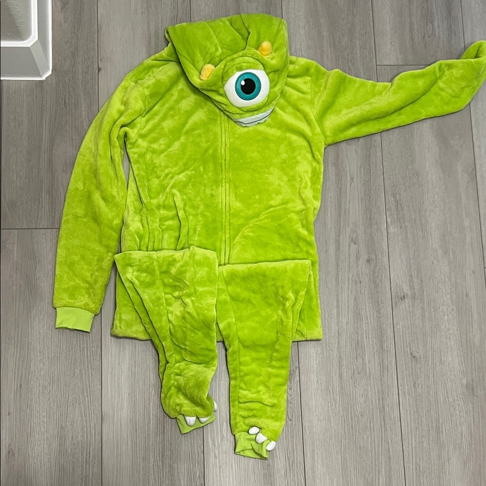 monster inc mike wazowski onesie costume adult